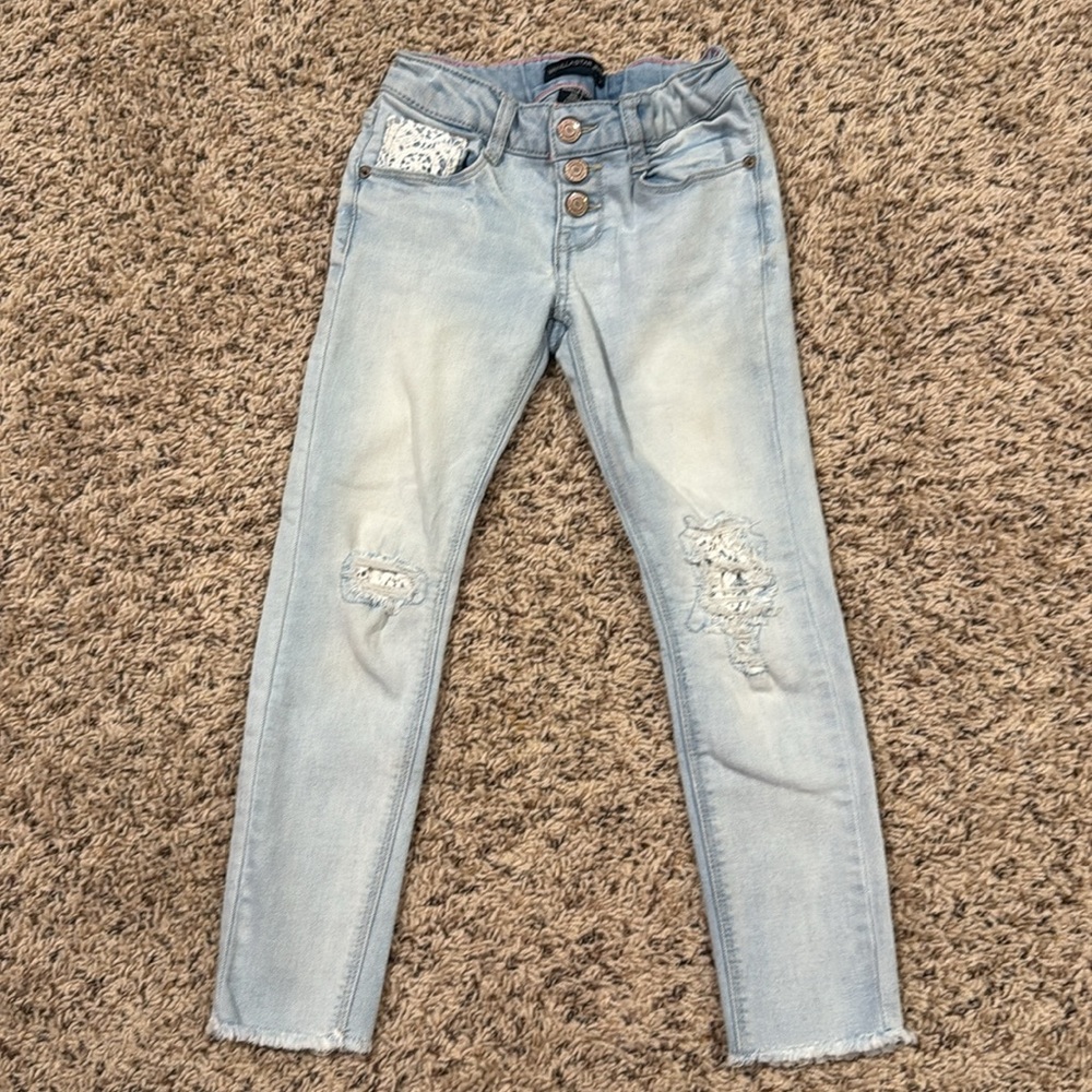 Girls size 7 bundle of two jeans - Picture 2 of 7